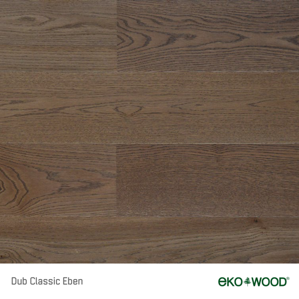 Dub Classic Ebony – drevená podlaha